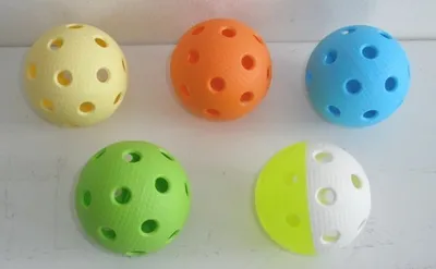 Produktbild von Floorballball TRIX IFF, Farbe Blau