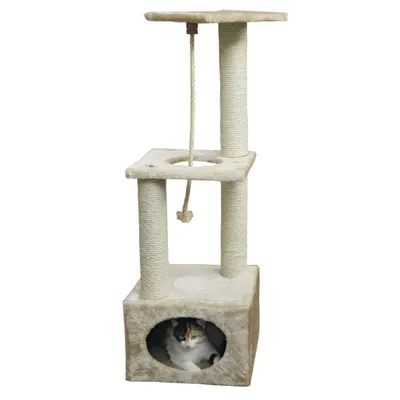 Produktbild von KERBL Platin Pro Kratzbaum, beige 106cm
