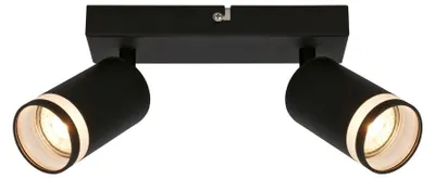 Produktbild von Deckenstrahler Deckenleuchte Deckenlampe Schlafzimmer Schwenkbar 2-flammig GU10