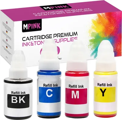 Produktbild von Druckerpatronen für Canon C490CMYK Pixma G1400 2200 2400 2416 3415