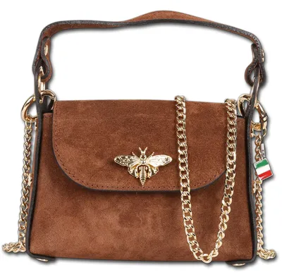 Productafbeelding van Tas, schoudertas, bruin, dames, leer, Florence, 65x19x14 cm, D3OTF844N4