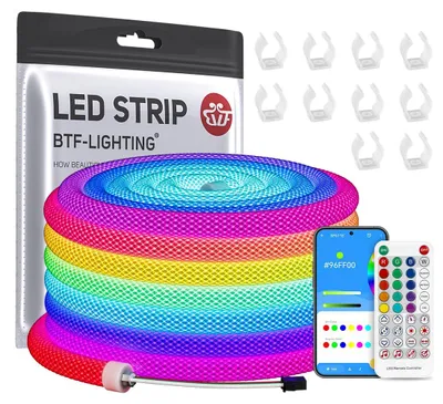 Obrázok produktu pre Sady RGB LED trubíc WS2811, adresovateľné, 5 metrov, vodotesné (IP67)