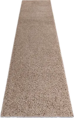 Immagine prodotto di Tappeti, tappeti passatoie SOFFI shaggy 5cm beige - per il soggiorno, la cucina, il corridoio  beige 80x300 cm