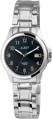 Produktbild von Just "Baroon" Herrenuhr mit Edelstahlband, 3-Zeiger, Datumsanzeige