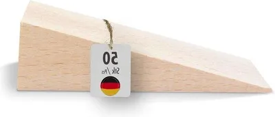 Produktbild von Holzwinkel Set aus Buche 90x30x25 mm 50 Stück