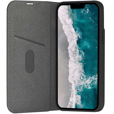 Immagine prodotto di DBRAMANTE1928, Custodia Folio per Apple iPhone 14 Plus modello Oslo in con portacarte, nero