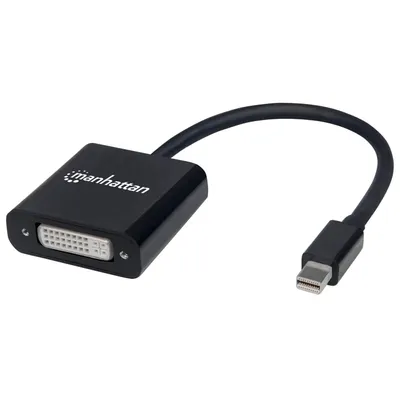 Produktbild von MANHATTAN Aktiver Mini-DisplayPort auf DVI-I-Adapter 4K@30HZ