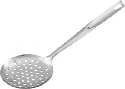 Obrázek produktu pro Fackelmann 40661 Skimmer, 33 cm, nerezová ocel, závěsný háček, stříbrná