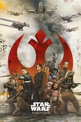Image de Star Wars Rogue One - Rebels - 61x91,5cm - Affiche Poster