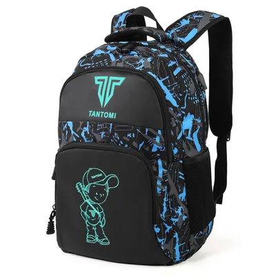 Produktbild von Schulrucksack Jungen Schulrucksack teenager schulranzen Jugendliche Daypacks, Reflektierender Wasserdicht Outdoor Camping Groß rucksack