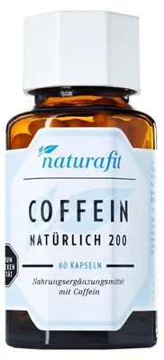 Zdjęcie produktu dla naturafit naturalna kofeina w kapsułkach, 60 kapsułek