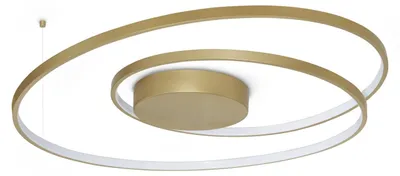 Produktbild von Ideal Lux LED-Deckenleuchte 3000K Messing IP20 OZ 365060