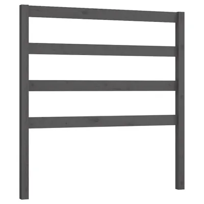 Immagine prodotto di vidaXL Testiera grigia 106x4x100 cm in legno di pino massiccio