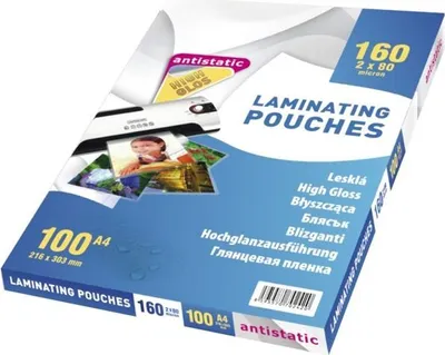 Obrázek produktu pro Laminovací fólie Premium,A4,125mic,lesk, 100ks