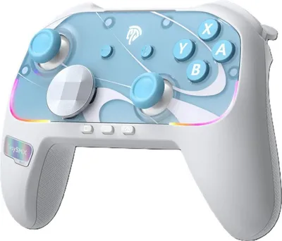 Obrázok produktu pre Herný ovládač EasySMX S10 kompatibilný so Switch, Windows, Android a IOS Biela/modrá