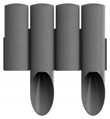 Produktbild von Cellfast Gartenpalisade STANDARD 27,6 m graphit