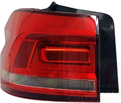 Image de VAN WEZEL Feu arrière sans support de lampe Gauche pour VW Touran