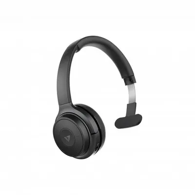 Obrázok produktu pre V7 HB605M, Bezdrôtový, Kancelária / call centrum, 20 - 20000 Hz, 144,3 g, Slúchadlá s mikrofónom, Čierna, Šedá