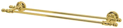 Produktbild von Sapho PERLA Doppel-Handtuchhalter 645mm, Gold