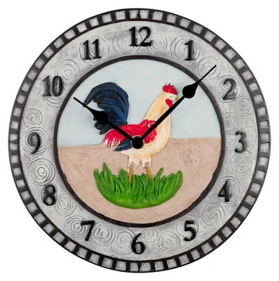 Produktbild von Atlanta 6110 Küchenuhr HAHN Wanduhr Küche Quarz analog