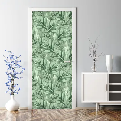Produktbild von Dekorative Türdekoration selbstklebend Klebefolie Tür Tattoo Aufkleber Klassischer kariert 70 x 200 cm