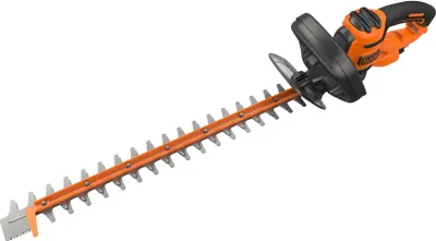 Image de BLACK+DECKER Taille-Haies Filaire 550 W, Taille-Haies Electrique 60 cm avec 2 Poignées et Garde BEHTS451-QS