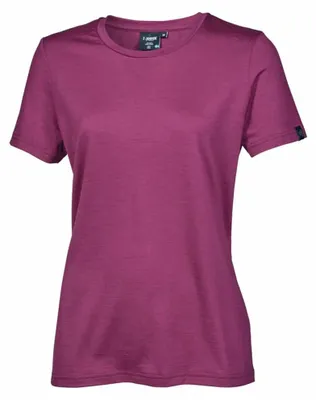 Produktbild von Ivanhoe T-Shirt UW Cilla Lilac für Frauen - 100% Wolle - Pink