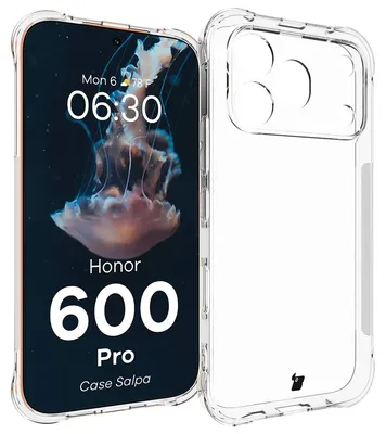 Produktbild von Flexible Handyhülle für Honor 600 Pro 5G, Bizon Case Salpa, Transparent