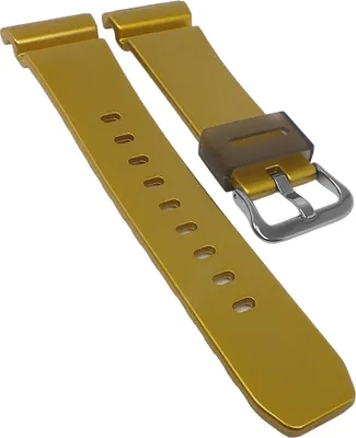 Produktbild von Casio G-Shock Damen > Uhrenarmband Resin gelbgoldfarben GMD-S6900SM-9