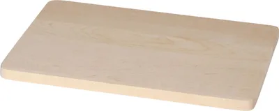 Produktbild von BURI Schneidebrett aus unbehandeltem Birkenholz 23x15cm Frühstücksbrett Holzbrett