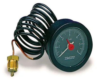 Produktbild von Manometer groß, Ø 52 mm, 0-6 bar