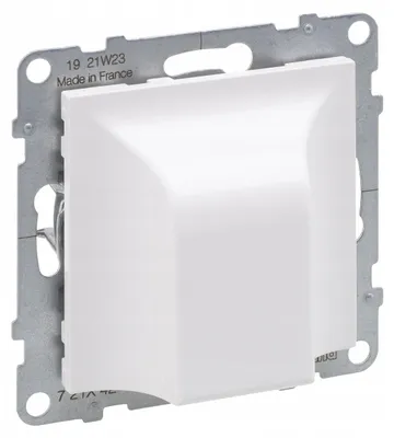 Image de Boîtier de sortie de câble Legrand Suno, blanc, encastré, IP20