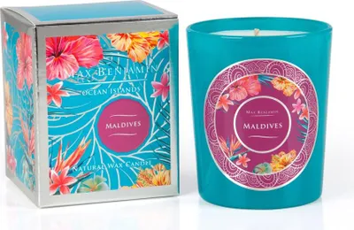 Produktbild von Max Benjamin Luxury Natural Candle Maldives Kerze Duftkerze