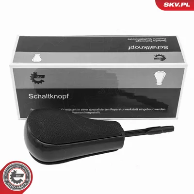 Produktbild von ESEN SKV Schaltknauf Schalthebelknauf Schwarz Kunststoff Synthetikleder für BMW 3 Touring (E91) 3 Limousine (E90) 1 Schrägheck (E87) 3 Coupe (E92)