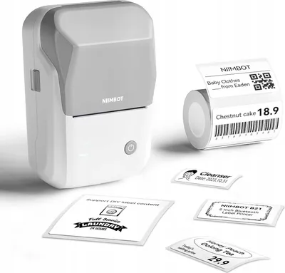 Obrázok produktu pre NIIMBOT Niimbot B1 Mobile Thermal Label Printer Gray