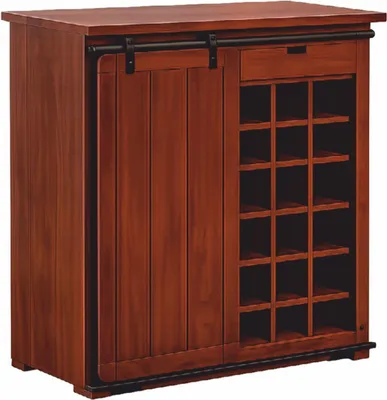 Zdjęcie produktu dla Casa Padrino Luksusowa szafka na wino w stylu rustykalnym 100 x wys. 140 cm – różne kolory