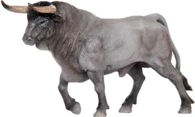 Image de Collecta Figurine d'un taureau Cardeno au trot Gris 3-6 ans Enfants Gris 3-6 ans
