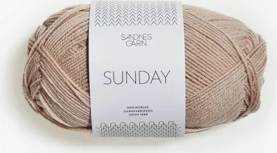 Produktbild von Sandnes Sunday 50g 3021 hellbeige