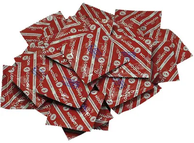 Produktbild von London Kondome Rot, 100 St.