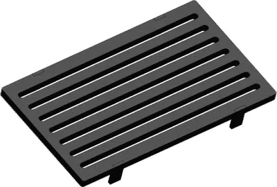 Produktbild von Kaminrost / Ascherost 280x160x10mm passend für Eurotherm **
