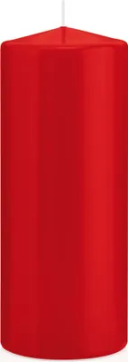 Produktbild von Stumpenkerzen Rot 200 x 80 mm, 6 Stück