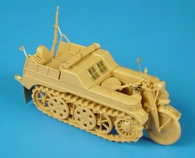 Produktbild von Hauler Models HLX48011 - 1:48 Kettenkraftrad - Zubehör