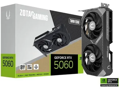 Immagine prodotto di ZOTAC - Schede grafiche da gaming - GeForce RTX 5060 - Twin Edge - 8 GB