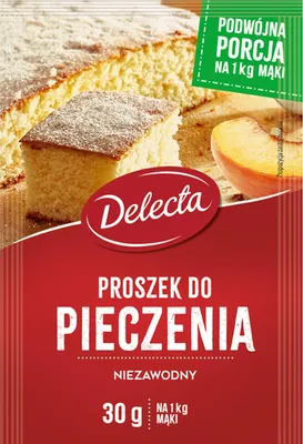Zdjęcie produktu dla Delecta Proszek do Pieczenia 30 g