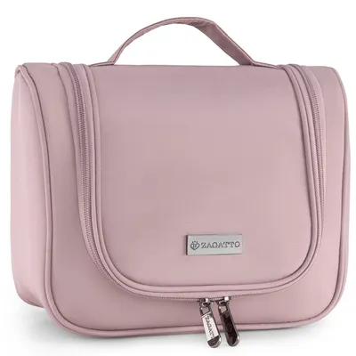 Produktbild von Zagatto Kulturtasche Kulturbeutel Organizer mit Haken Geräumig Rosa ZG1018