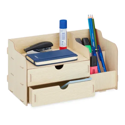 Produktbild von relaxdays Schreibtisch Organizer mit Schubladen
