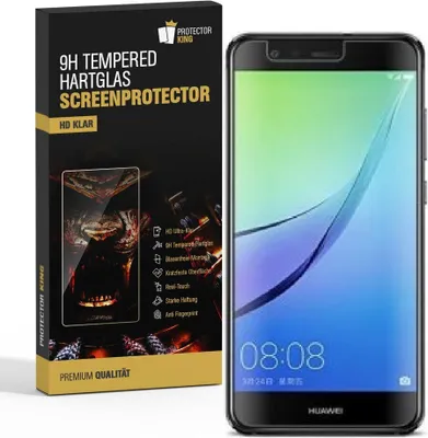 Produktbild von 6x 9H Hartglasfolie für Huawei Nova Lite Schutzglas Panzerfolie Schutzfolie KLAR Panzerglas Schutzfolie