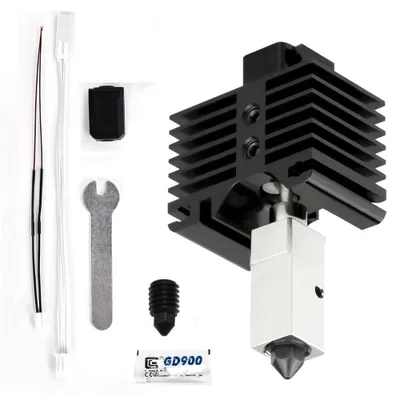 Hotend-Baugruppe für X1 Serie, gehärtete Stahldüse 0,4 mm