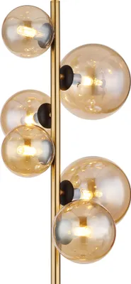 Immagine prodotto di Globo Lighting lampada da terra in metallo nero opaco, 6x G9 LED