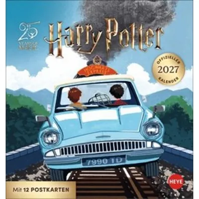 Obrázok produktu pre Kalendár s pohľadnicami Harryho Pottera 2027
